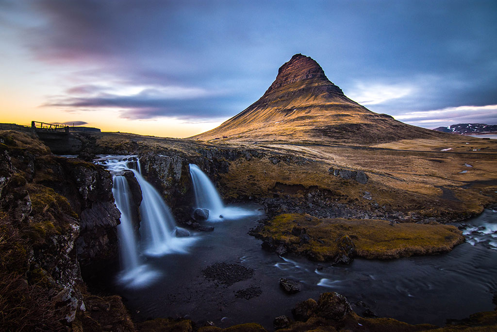 Sunset on Kirkjufell